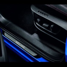 Universal Renault Megane Tüm Modeller Old Krom Kapı Eşiği 4 Parça Paslanmaz Çelik