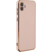 Eco Port Samsung Galaxy A04 Kılıf Volet Silikon - Pembe