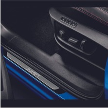 Universal Citroen Jumpy Tüm Modeller Old Krom Kapı Eşiği Ön Iki Parça Paslanmaz Çelik