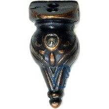 Ayder Timya Minare Sandık Ayağı, Kutu Ayak 3 cm - Eskitme, 100 Adet TG/Tmya1395 213900