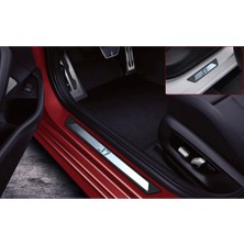 Universal Jaecoo 7 Style Krom Kapı Eşiği Koruyucusu 4.prç