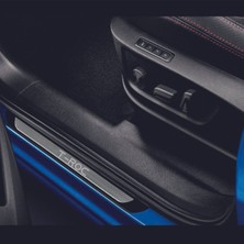 Universal Volkswagen T-Roc Tüm Modeller Old Krom Kapı Eşiği 4 Parça Paslanmaz Çelik