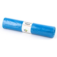 Turtle Pack 65X80 200GR. Büyük Boy  Çöp Torbası Siyah 1koli 30 Rulo