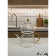 Miss Betty Cam Çaydanlık Sarı