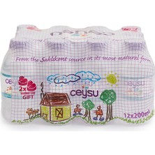 Ceysu Doğal Kaynak Suyu 12X200 ml (4 Adet)