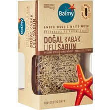 Balmy Naturel Balmy Kabak Lifli Sabun Amber Woodwhite Musk 125 G 2 Adet