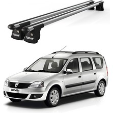 Today Auto Trio-I Dacia Logan (2007-2012) Uyumlu Kilitli Ara Atkı 120CM Port Bagaj Tavan Barı