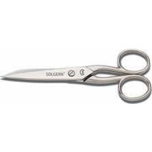 Ayder Timya M-218 Sivri Uçlu İplik Temizleme Makası No: 5,5 inç / 13,97 cm - Nikel Kaplama TG/Tmya1395 213930