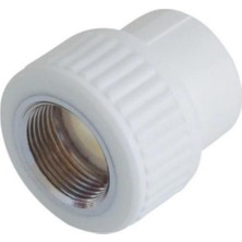 Kalde Dişi Nipel Q25X1/2 Pp Beyaz