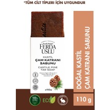 Fermente Mutfağım Çam Katranı Sabunu 110 g Doğal Zeytinyağı ve Hindistan Cevizi Yağı ile