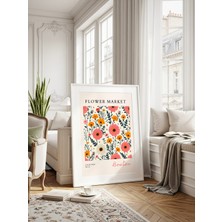 Fuart.Co Berlin Çiçek Posteri - Dijital Baskı (Çerçevesiz) Flower V3 Fofu
