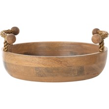Mudo Home WOODEN DEKORATİF KASE 30 CM