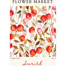 Fuart.Co Zurich Çiçek Posteri - Dijital Baskı (Çerçevesiz) Flower V2 Fofu