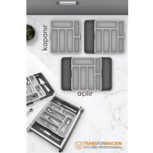 Calperia Çift Taraflı Uzayabilen Ayarlı Çekmece Içi Kaşıklık