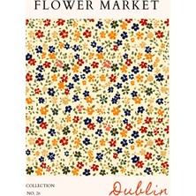 Fuart.Co Dublin Çiçek Posteri - Dijital Baskı (Çerçevesiz) Flower V2 Fofu