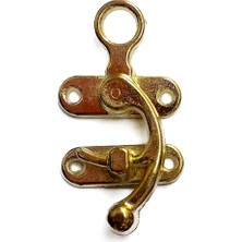 Ayder Timya Kancalı Yay Gözü, Ahşap Kutu Klipsi - Küçük, Sarı, 1 Adet TG/TMYA1395 214238