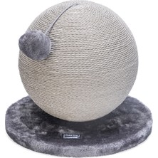 Karlie Xmpdby Karlıe Kedi Tırmalama Küresi Bolly Gri 30.5cm