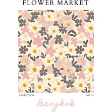 Fuart.Co Bangkok Çiçek Posteri - Dijital Baskı (Çerçevesiz) Flower Fofu