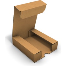 Fark Kutu Ondüle 10,8X12,9X3,2 cm E-Ticaret Kargo Gönderi Kutusu