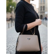 Addy Vizon Dokulu Ayarlanabilir Askılı Omuz ve El Çantası