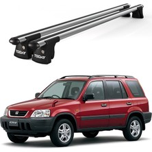 Today Auto Trio-I Honda Cr-V (1996-2001) Uyumlu Kilitli Ara Atkı 120CM Port Bagaj Tavan Barı
