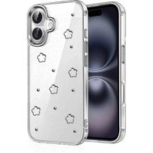 Marsilyan Apple iPhone 16 Fiyonk Desenli Kapak - Desen 3