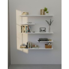 Trendpix Modern Fonksiyonel Zarif Kitaplık – Şık Tasarım, Dayanıklı Malzeme, Ev ve Ofis Için Çok Amaçlı