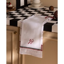 Madame Coco Rumeur 2'li %100 Pamuk Mutfak Havlu Seti - Beyaz