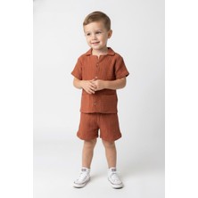 MiaBaby Müslin Ceketli Takım