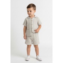 MiaBaby Müslin Ceketli Takım