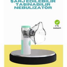 Zero Land Xmpdby Sessiz Çalışan Taşınabilir Şarjlı Nebulizatör