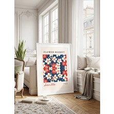 Fuart.Co Seville Çiçek Posteri - Dijital Baskı (Çerçevesiz) Flower V2 Fofu