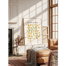 Fuart.Co Pisa Çiçek Posteri - Dijital Baskı (Çerçevesiz) Flower Fofu