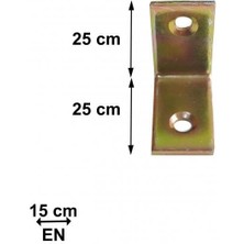 Başcılar Masa Köşe 15X25 mm