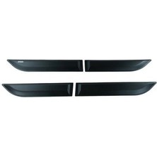 Ssangyong Musso 2021 Set 4 Parça Kapı Kaplama Siyah Mat Asa Kum Desen Standart