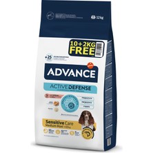 Xmpdby Advance Dog Sensıtıve Salmon&rıce 10+2 Bonus Paket