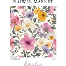 Fuart.Co Berlin Çiçek Posteri - Dijital Baskı (Çerçevesiz) Flower V2 Fofu