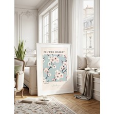 Fuart.Co Tokyo Çiçek Posteri - Dijital Baskı (Çerçevesiz) Flower V2 Fofu