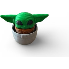 Sağlıkçı Shopping Star Wars Yoda Temalı Blue Switch Mekanik Klavye Tuşlu Klik Sesli Anahtarlık Çanta Süsü Charm