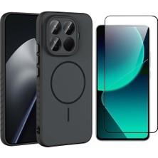 Vendas Xiaomi 15T Pro Kılıf M-safe Şarj Özellikli Zore Tea Kapak + Cam Ekran Koruyucu