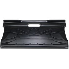 Ssangyong Musso 2018 Arka Bagaj Kapağı Bagaj Kaplama 9203 Siyah Mat Asa Kum Desen Standart