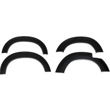 Ssangyong Musso 2021 Set 4 Parça Çamurluk Kaplama Siyah Mat Asa Kum Desen Standart