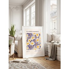 Fuart.Co London Çiçek Posteri - Dijital Baskı (Çerçevesiz) Flower V3 Fofu
