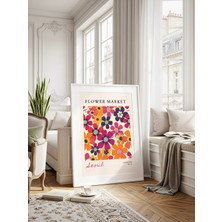 Fuart.Co Seoul Çiçek Posteri - Dijital Baskı (Çerçevesiz) Flower V2 Fofu