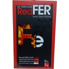 Redfer %6 Eddha Demir Şelatı 1 kg - Sararma Karşıtı Profesyonel Bitki Besleme