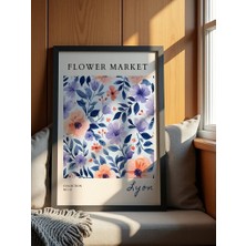 Fuart.Co Lyon Çiçek Posteri - Dijital Baskı (Çerçevesiz) Flower V1 Fofu