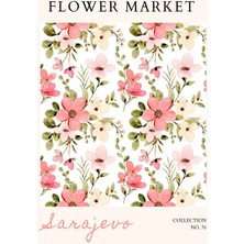 Fuart.Co Sarajevo Çiçek Posteri - Dijital Baskı (Çerçevesiz) Flower Fofu