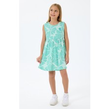 U.s. Polo Assn. Kız Çocuk Yeşil Elbise