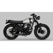 Mutt Motorcycle Mutt Rs-13 125 Raw Steel