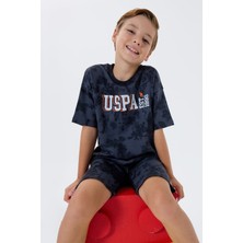 U.s. Polo Assn. Erkek Çocuk Antrasit Bermuda Takım